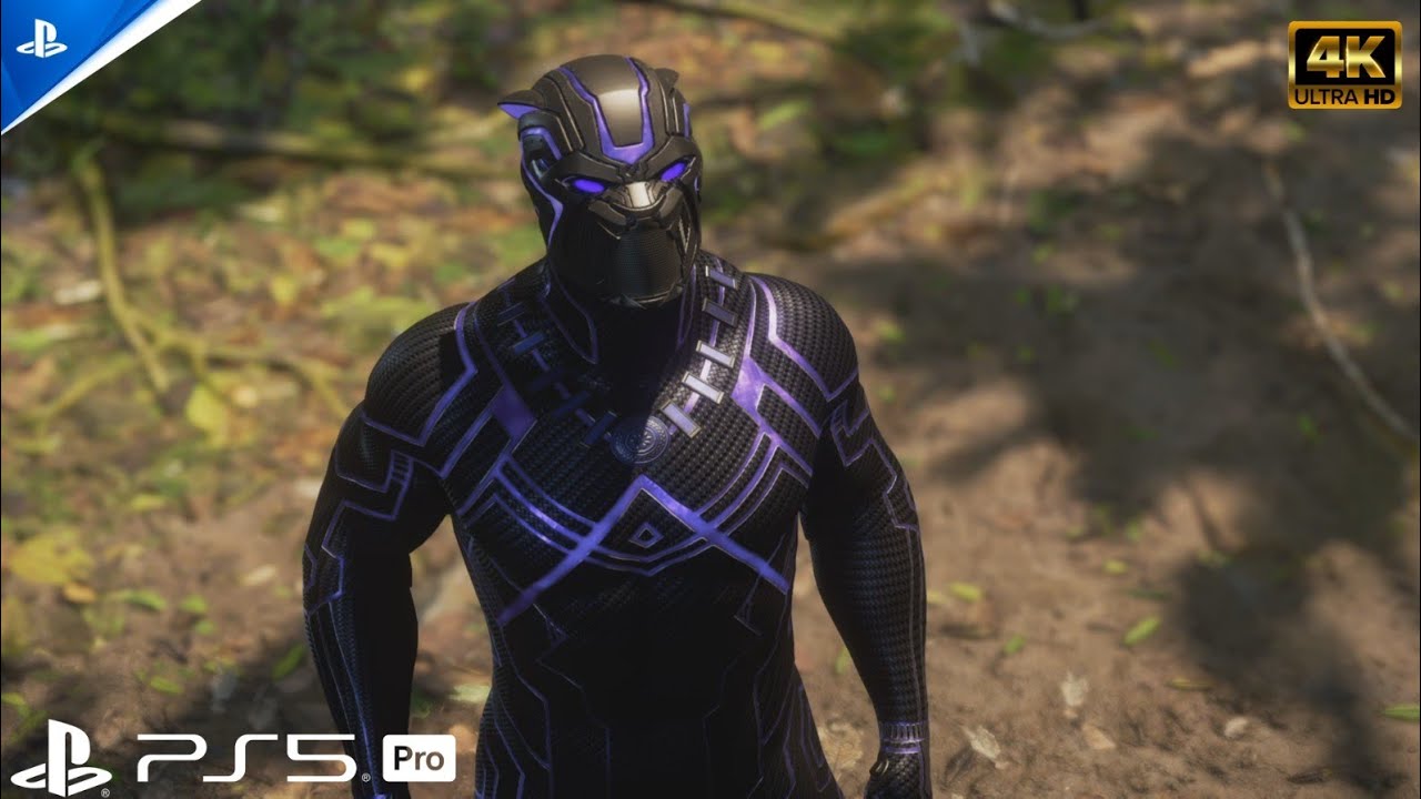 Marvel Avengers Black Panther ps5 pro 4k 60fps