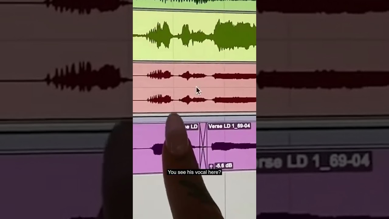 Ariana Grande vocal-producing in Pro Tools