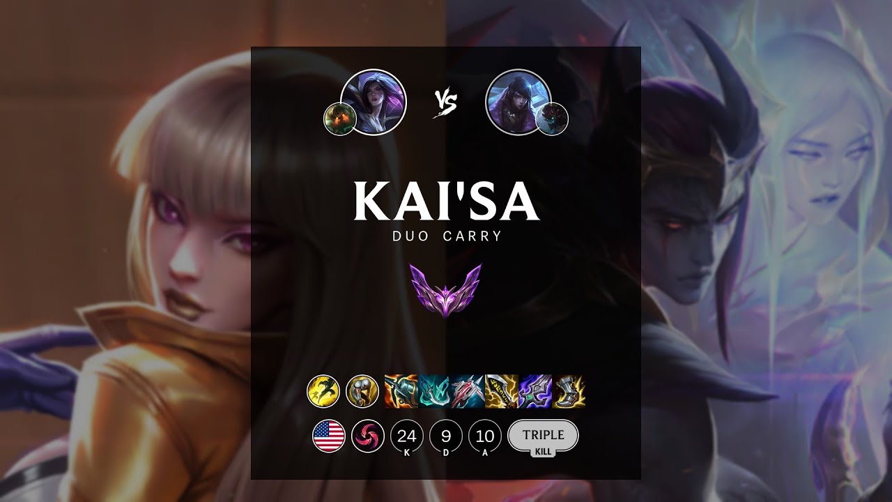 Kai'Sa ADC vs Aphelios - NA Master Patch 12.6