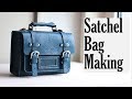 [idea] Satchel bag making / Bag design idea / Leather craft