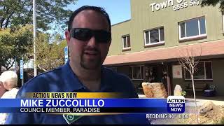 Paradise receives replacement flags