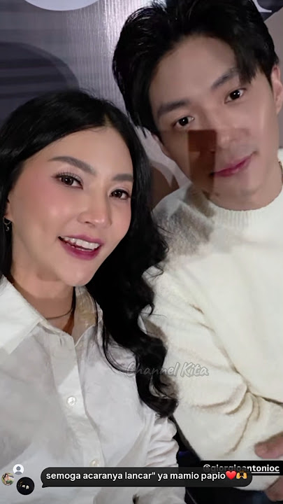 SARWENDAH AND PAPIO ARE GETTING MORE AND MORE CLOTHED‼️ #sarwendah