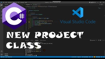 Tutorial! Cara Membuat Project Baru dan Class di Visual Studio Code | C# Programming