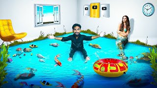 We Turned Our Studio Into Fish Aquarium  100% Real !!!