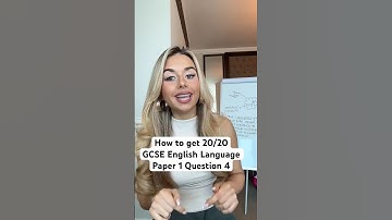 English Language Paper 1 Question 4 ✍️