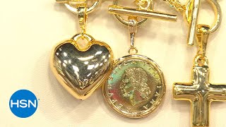 Bellezza Cristallino Bronze Cestina Necklace with Enhancer Pendant | HSN