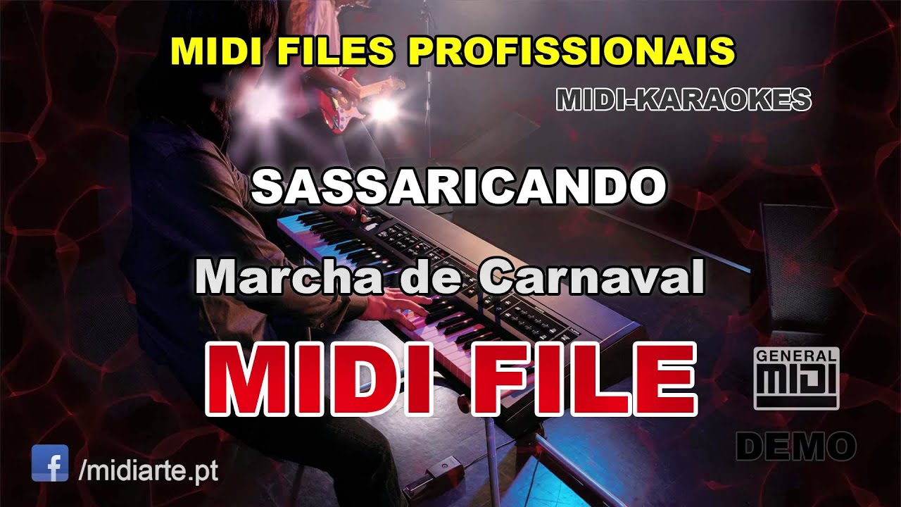 Midi file  SASSARICANDO  Marcha de Carnaval  YouTube