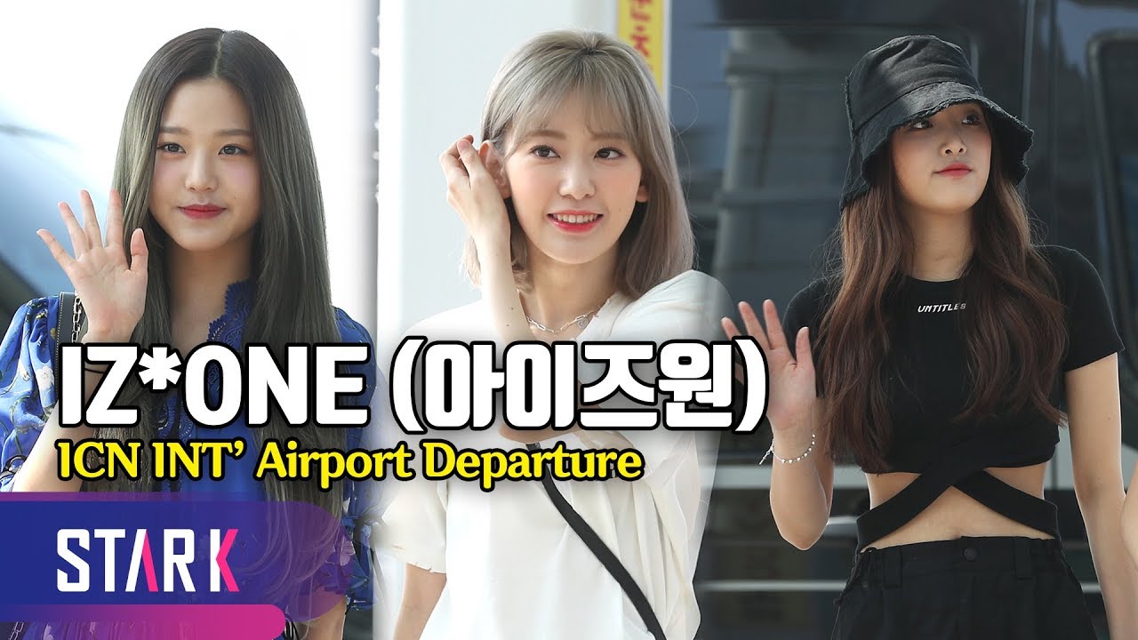IZ*ONE, 20190705_ICN INT' Airport Departure (아이즈원 출국, 오늘도 행복한 앚둥이들♡)