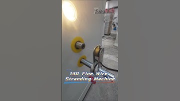 130 fine Wire Stranding Machine #machine #cable #factory #wire #fyp #workout