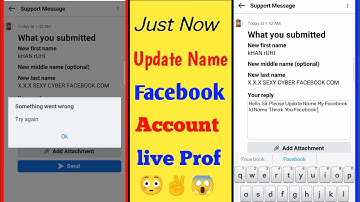 Facebook Account Update Name Just Now |  | | 2023 | Send Kaise Kare |