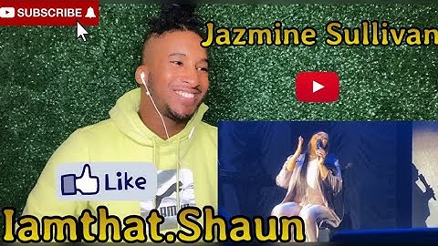Jazmine Sullivan - In Love With Another Man (Live @ The Heaux Tour) | Iamthat.Shaun REACTS