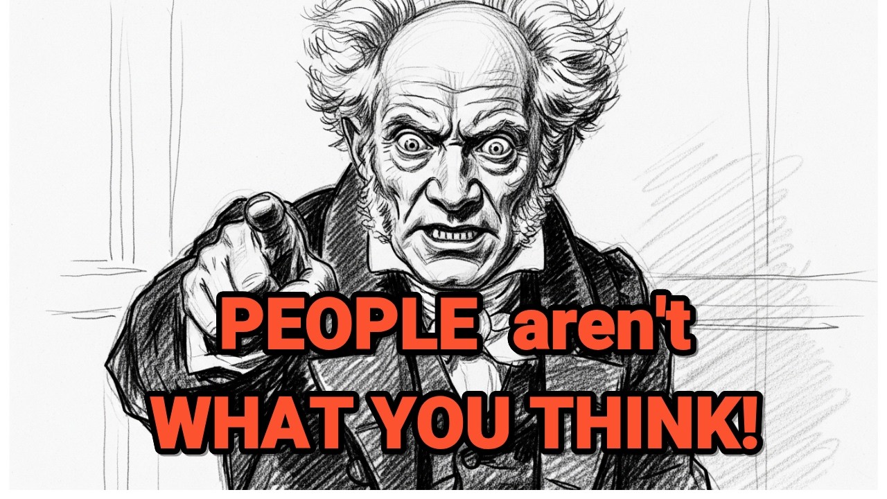 Schopenhauer: The Brutal Truth About People #schopenhauer #philosophy #lifelessons