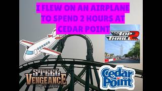 I spent two hours at Cedar Point: Vlog day #1