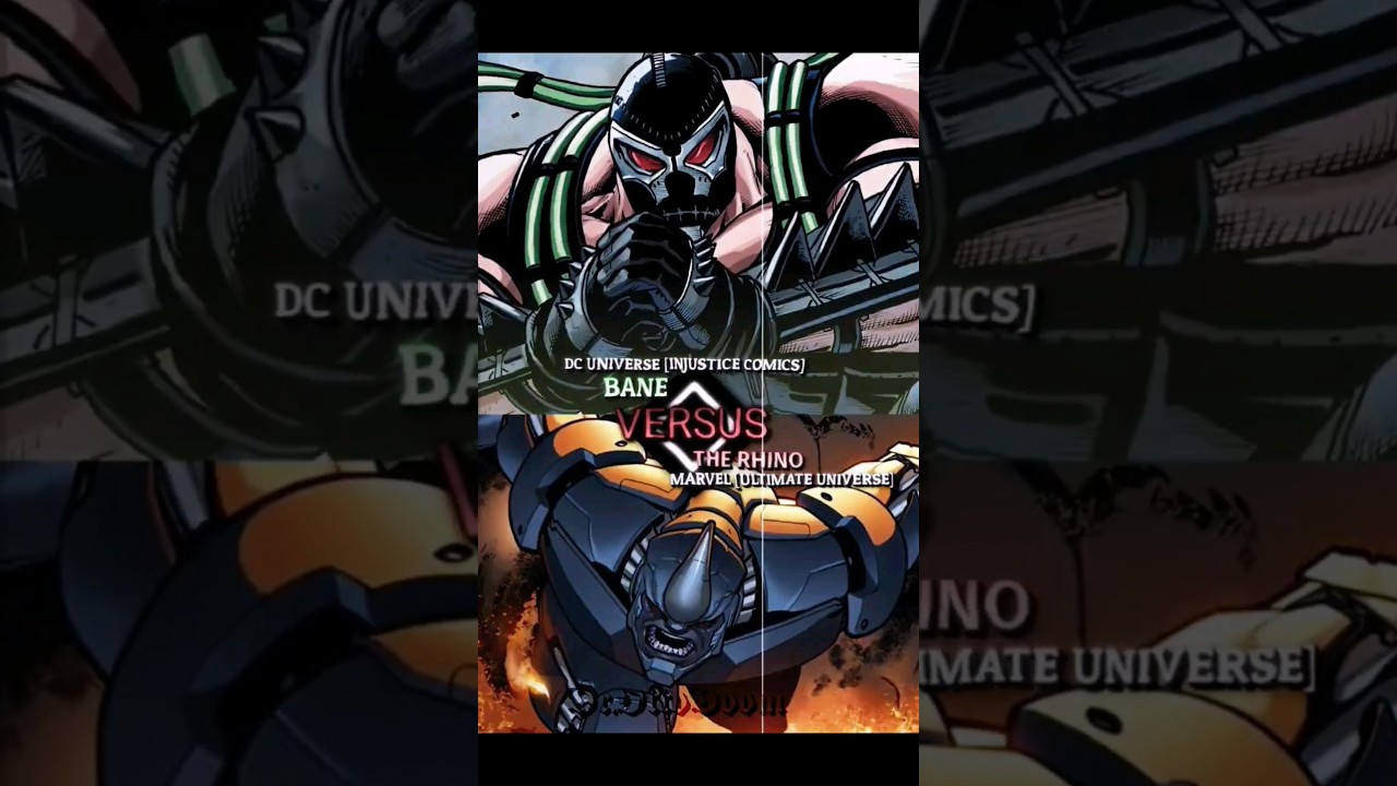 Bane [Injustice] Vs Rhino [Ultimate Universe] | Request