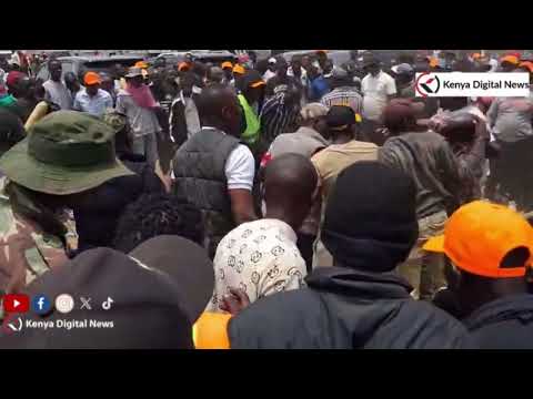 Chaos erupts Bondo as GOONs storms Raila's 1st Anniversary where Sifuna,Kalonzo,Babu&Orengo attended