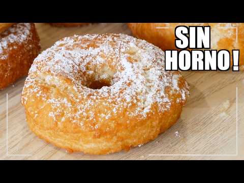Como Hacer Donas Sin Levadura Y Sin Horno