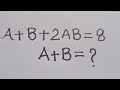 A nice math olympiad algebra problem mamtamaam olympiad algebra