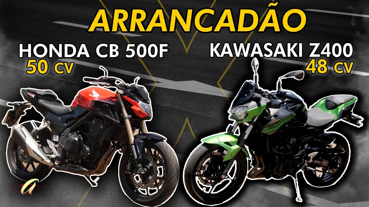 HONDA CB 500F x KAWASAKI Z400 AT THE DRAFT! Which of the naked