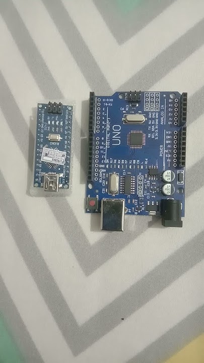 Difference between arduino nano and arduino Uno - YouTube