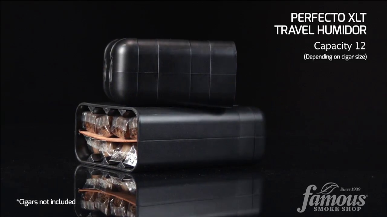 Perfecto XLT Travel Humidor - Famous Smoke Shop