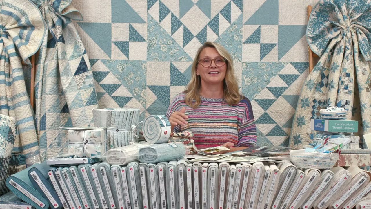 Quilting Window LIVE -  Sewing Bird Fabrics, Antique Quilt Unboxing, Block Tutorial & Trunk Show!