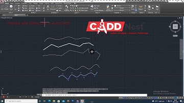Polyline and Spline Edit in AutoCADD ಕನ್ನಡ-CADD Nest
