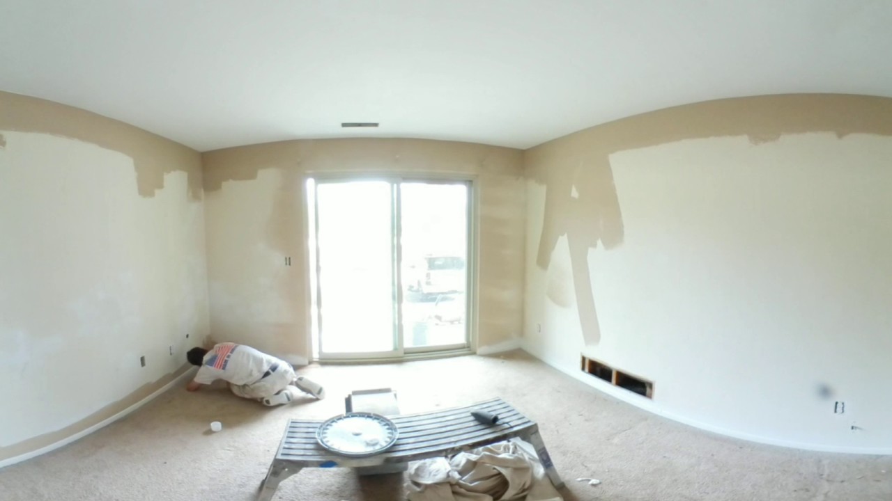 How To Paint A Room 360 Time Lapse Youtube