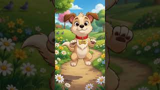 Learn Body Parts with Luso the Puppy! | Educational Video for Kids