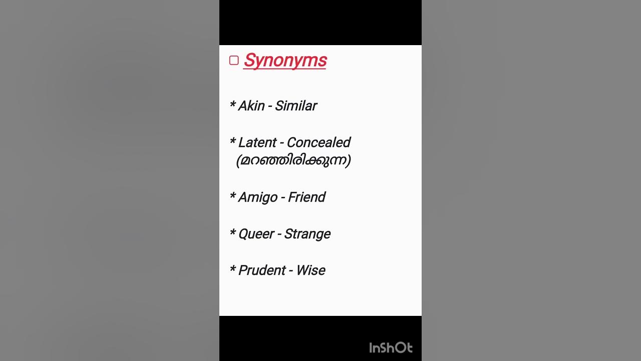 Syllabus Synonyms Meaning