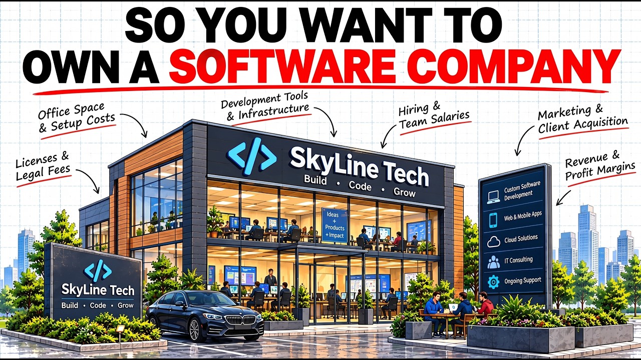 Why 10,000 Software Company dies for 1 to Succeed - The Economics of Owning a Software Company