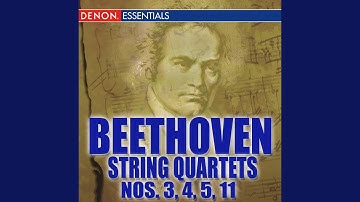 String Quartet No. 4 in C Minor, Op. 18: III. Menuetto: Allegretto