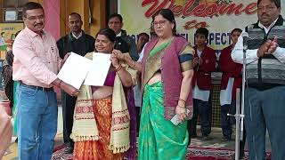 PRESENTATION OF NCERT 2021-22 NATIONAL AWARD FOR INNOVATIVE TEACHING BY THE HANDS OF ASST. COMNR NVS