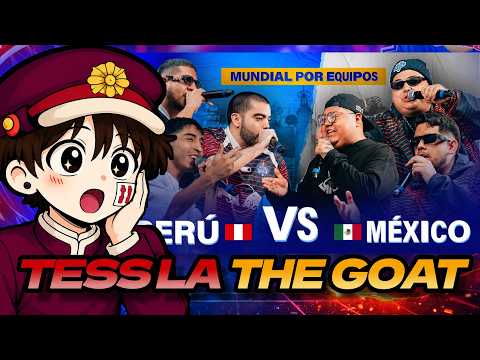 🔥TESS LA ESTA EN SU PRIME🔥| MÉXICO VS PERÚ MUNDIAL DE RED BULL
