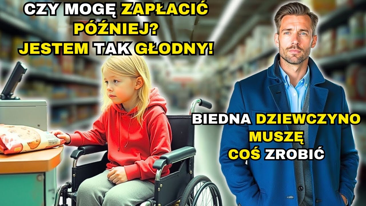 Biedna dziewczyna na wózku inwalidzkim prosi, żeby zapłacić później To, co zrobił milioner, było zas