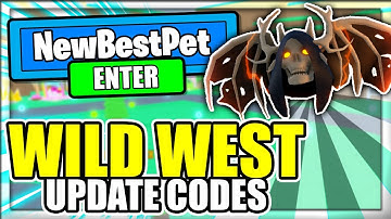 ALL NEW *WILD WEST* UPDATE CODES! Speed Run Simulator Roblox