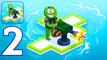 War of Rafts: Crazy Sea Battle - Gameplay Walkthrough Part 2 (iOS, Android)