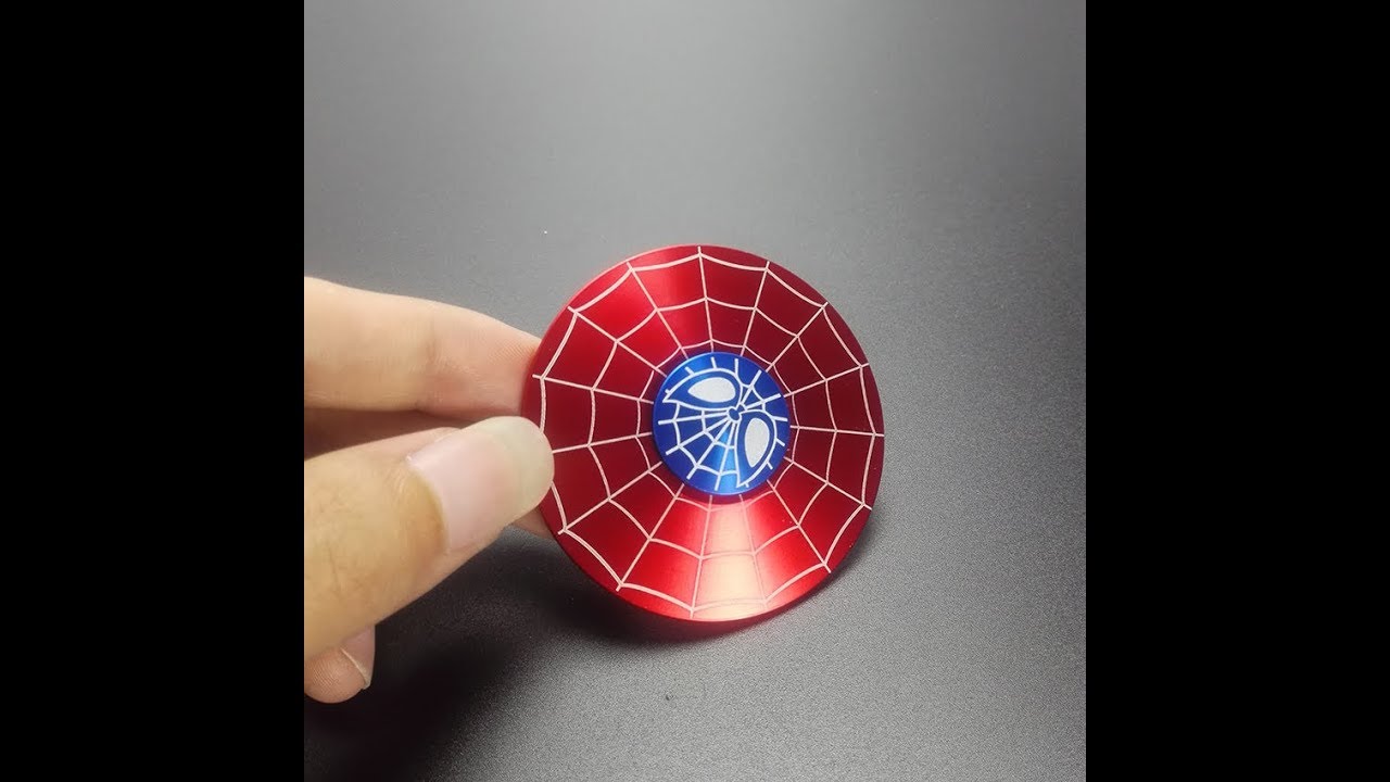 Free Spider Man Fidget Spinner