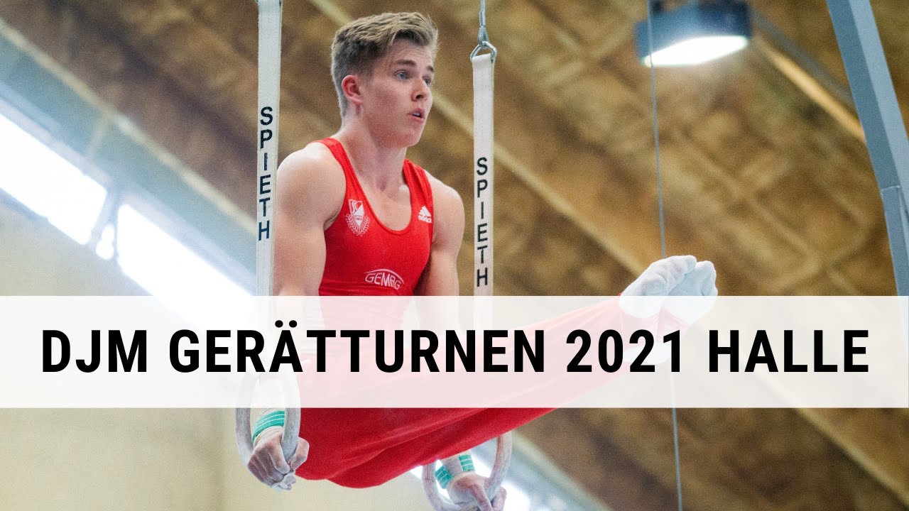 Deutsche Jugendmeisterschaften Gerätturnen männlich in Halle Turnenlive.de 