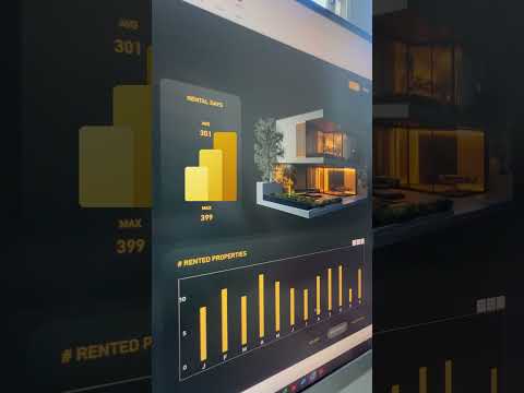 Dark Theme Report Example in Power BI✌️