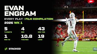 Evan Engram: Every Touch of 2026 Week 1 | Full Film Compilation