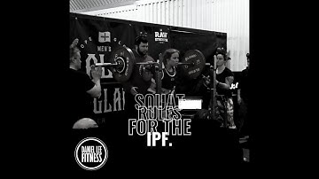 How to Squat - IPF Rules