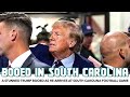 A Stunned Trump Booed As He Arrives At South Carolina Football Game