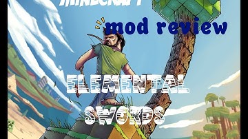 Minecraft Mod Showcase - Elemental Swords