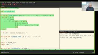 Lectures 19 and 20 - Higher-order Functions and Further Tactics in Coq