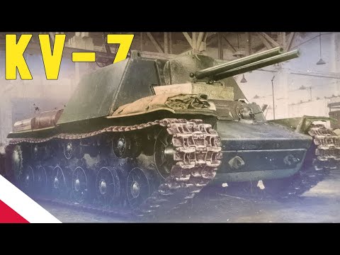 Soviet Heavy Multi-Barrel Self-Propelled Gun | KV-7