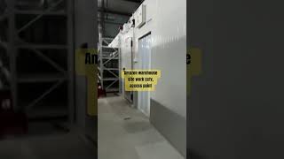 Amazon warehouse site installation of cctv and access point.