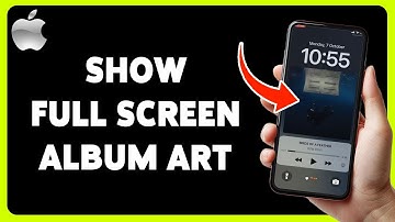 How To Show Full Screen Album Art On iPhone 2024 | Customize Your Music Display