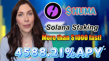 Bull-Proof 2025 💎 4588.21% APY with HUMA Stake & Crypto Staking Huma Finance solana Farming