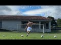 Reto de escojer el balón a ciegas y tirar - Parte 1