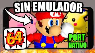 YA SALIO! PORT de SUPER SMASH BROS 64 en ANDROID SIN EMULADORES 😲